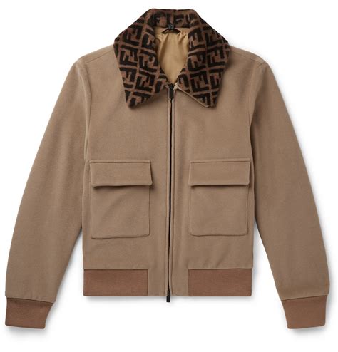 fendi wool jacket